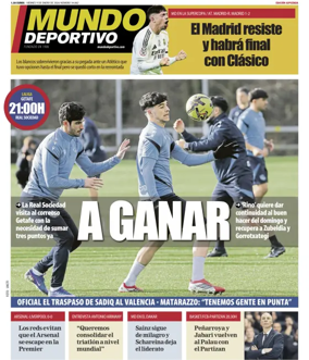 Cover of Mundo Deportivo (Gipuzkoa)
