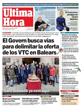 Cover of Ultima Hora