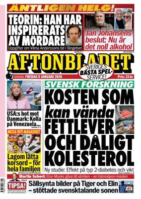Cover of Aftonbladet