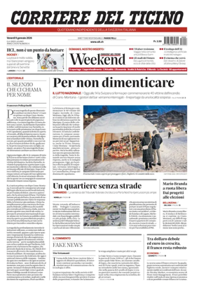 Cover of Corriere del Ticino