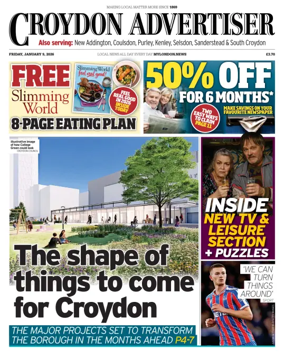 Cover of Croydon Advertiser