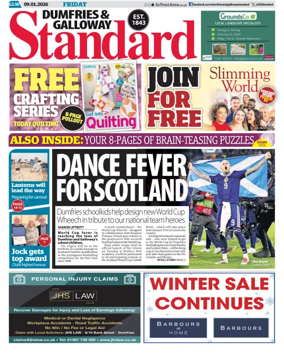 Cover of Dumfries & Galloway Standard