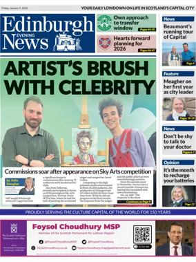 Cover of Edinburgh Evening News