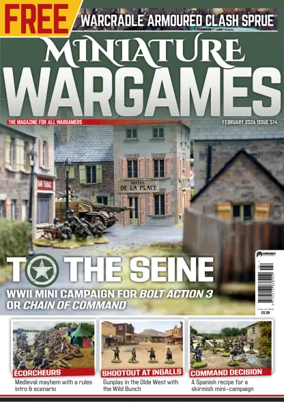 Cover of Miniature Wargames