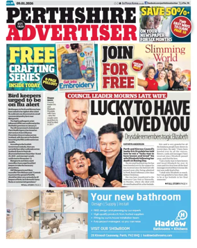 Cover of Perthshire Advertiser