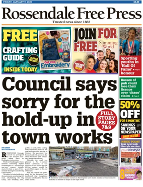 Cover of Rossendale Free Press