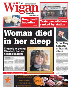 Cover of Wigan Evening Post