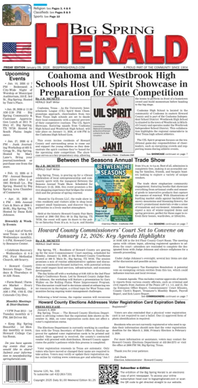 Cover of Big Spring Herald