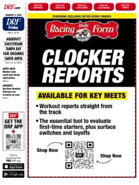 Cover of Daily Racing Form National Digital Edition