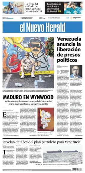 Cover of El Nuevo Herald
