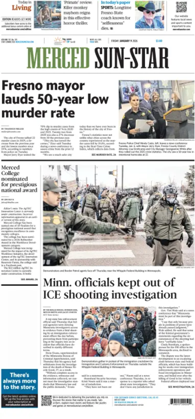 Cover of Merced Sun-Star