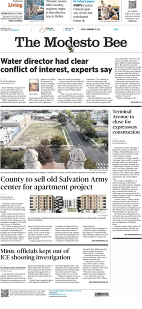 Cover of The Modesto Bee