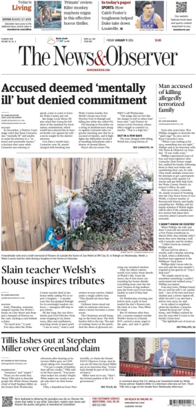 Cover of The News & Observer