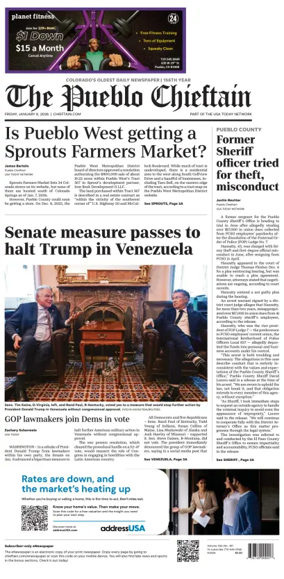 Cover of The Pueblo Chieftain