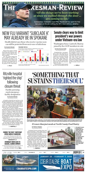 Cover of The Spokesman-Review (Spokane)