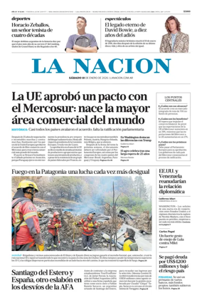 Cover of La Nacion