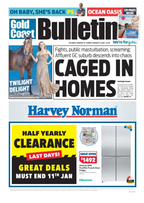 Cover of The Gold Coast Bulletin