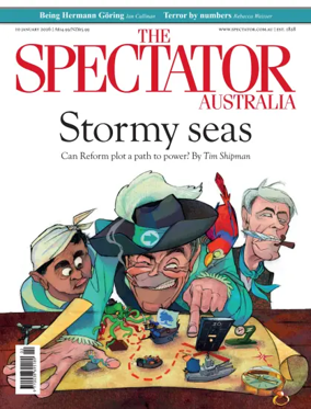 Cover of The Spectator (Australia)