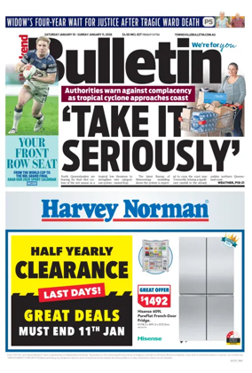 Cover of Townsville Bulletin