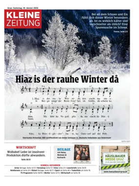 Cover of Kleine Zeitung Steiermark