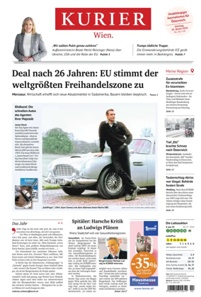 Cover of Kurier (Samstag)