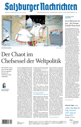 Cover of Salzburger Nachrichten