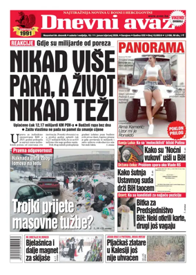 Cover of Dnevni avaz
