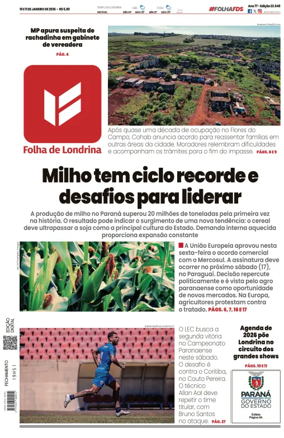 Cover of Folha de Londrina
