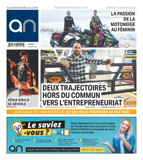 Cover of Acadie Nouvelle