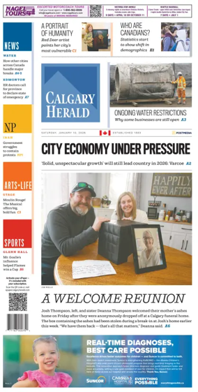 Cover of Calgary Herald