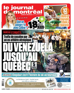 Cover of Le Journal de Montreal