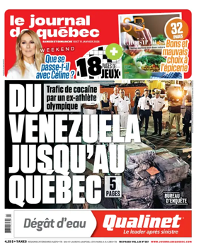 Cover of Le Journal de Quebec
