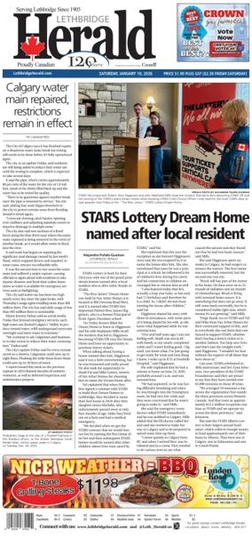 Cover of Lethbridge Herald