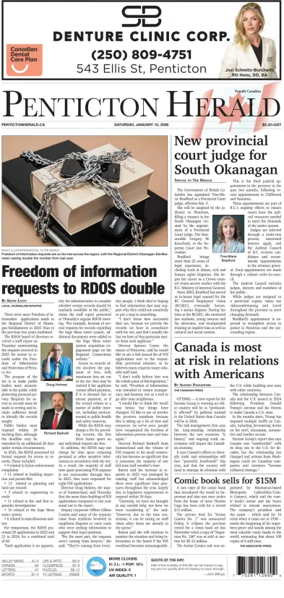 Cover of Penticton Herald