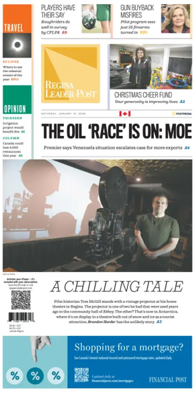 Cover of Regina Leader-Post
