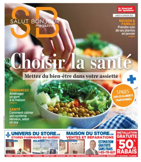 Cover of Le Journal de Quebec - Salut Bonjour Magazine