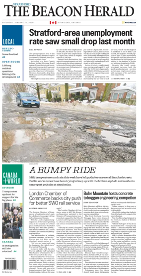 Cover of The Beacon Herald