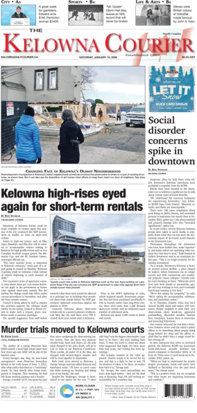 Cover of The Daily Courier