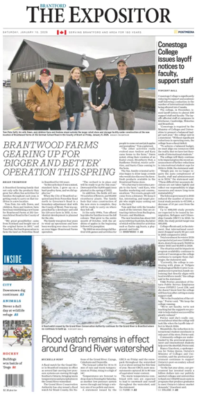 Cover of The Expositor (Brantford)