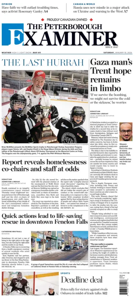Cover of The Peterborough Examiner