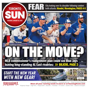Cover of Toronto Sun