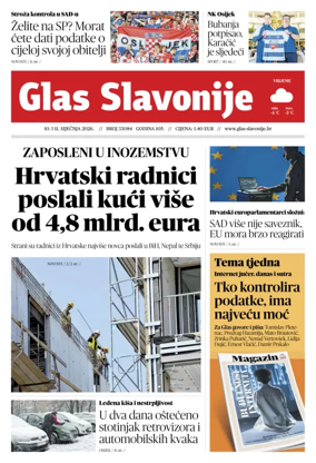 Cover of Glas Slavonije