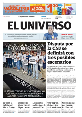 Cover of El Universo