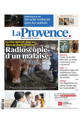 Cover of La Provence Alpes-de-Haute-Provence