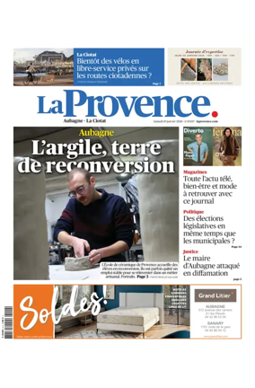 Cover of La Provence Aubagne-La Ciotat