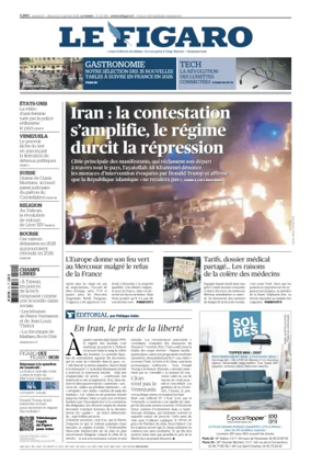 Cover of Le Figaro