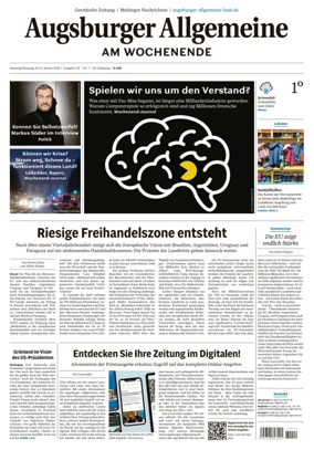 Cover of Augsburger Allgemeine (Land Nord)