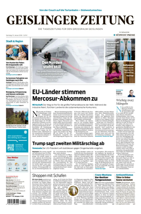 Cover of Geislinger Zeitung