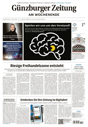 Cover of Guenzburger Zeitung