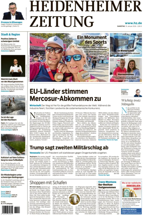 Cover of Heidenheimer Zeitung